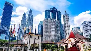 🇲🇾 Прогулка в ВЕЛИКОЛЕПНОМ Куала-Лумпуре Малайзия [4K Видео прогулки]