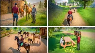 Horse World Ride: My First Time Trotting! 