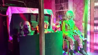 Haunted Mansion Holiday Ghost Train POV - Winter Wonderland London