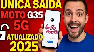 MOTOROLA G35 REMOVER CONTA GOOGLE ÚNICA SAÍDA ATUALIZADO 2025 (FRP)