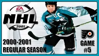 NHL 2001 #5 OF 82 - PHILADELPHIA FLYERS - 2000-01 REGULAR SEASON