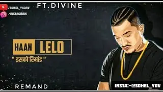 Remand WhatsApp status || Divine || Rap lyrics || official Video