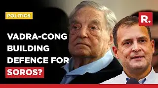 Vadra-Congress Tries To Downplay George Soros; Calls It 'Stray Statement'