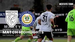 Merthyr Town 2-1 Curzon Ashton | Enterprise National League North 2025/26 | Highlights