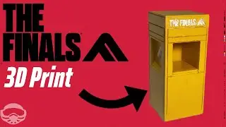 THE FINALS Cashout Station In Real Life | 3d Print | Blender Animation