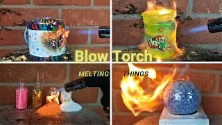 Blow Torch Sound | Satisfying Video | ASMR | Blowtorch