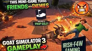 Prop Golf - This Mini-Game Turns Friends Into Enemies in Goat Simulator 3 #goatsimulator3 #goatsim3 