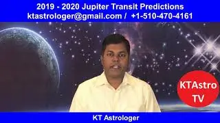 2019 - 2020 Jupiter Transit Predictions