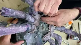 Star Wars Skeleton Crew Trash Crab Armature Build
