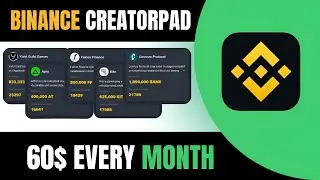 Binance createrpad  | Binance without investment earning method | without investment crypto loot