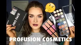 PROFUSION COSMETICS | Makeup Tutorial + Review