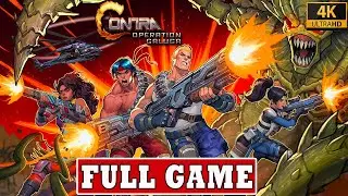 CONTRA - OPERATION GALUGA | FULL GAME | PT-BR | Walkthrough - Sem Coment&aacute;rio { PC 4K 60 FPS }