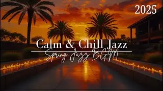 🌸 Spring Jazz BGM - Soft Jazz Music for Processing Emotions Help You Write With Self-Compassion
