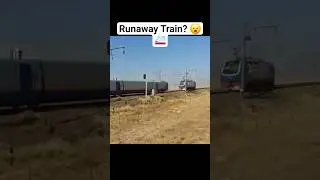 Why Is This Talgo Train  In Kazakhstan Missing a Car? 😲 #train #travel #kazakhstan