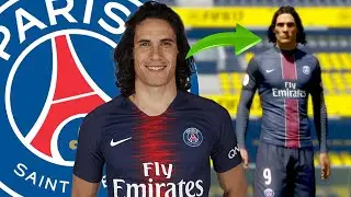 Fifa 17 PSG faces vs REAL LIFE squad ratings included Cavani Di Maria Veratti Pastore Matuidi