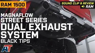 2019-2020 RAM 1500 5.7L Magnaflow Street Dual Exhaust System w/ Black Tips Sound Clip & Review