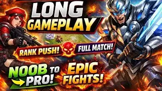 🔥 Mobile Agent Gameplay | Pro Play + Epic Moments | MLBB 🔥इस वीडियो में आप देखेंगे 