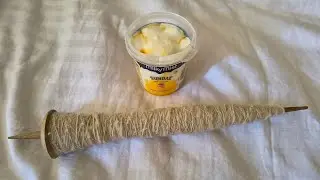 Cast on 2 Pashmina spinning 