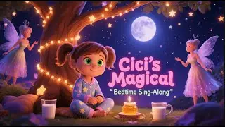 Cici's Magical Bedtime Sing-Along 🌙✨ | Fairy Sleep Song for Toddlers & Kids #nurseryrhymes