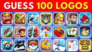 Guess the Mobile Game Logo in 3 Seconds 📱🎮 100 Famous Games