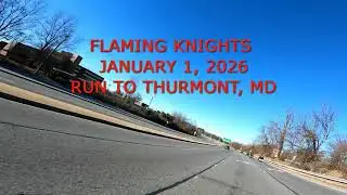Flaming Knights January 1, 2026 Ride
