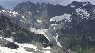 Ice Lakes and Mt Maude