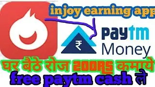 How to earn money from injoy app earning with smartphone