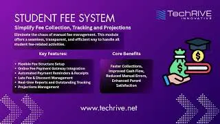 Best Educational ERP Software | TechRIVE Innovative