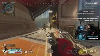 when Shiv uses predator dive trails in pubs - Apex Legends