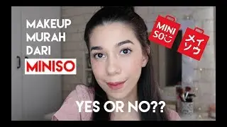 Nyobain Makeup Murah MINISO - First Impression Review | SHE&CAT