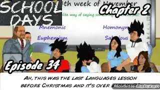 School Days Chapter 2 Episode 34|The Final Day, Awkward Christmas Party