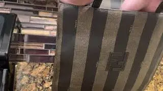 Fendi Pequin Threeway Bag