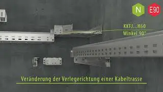 Klick Systemelemente f&uuml;r KF Kabelrinnen