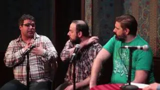 The Cast of Hello from the Magic Tavern talk about their chemistry