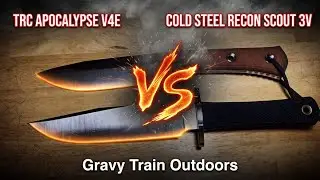 TRC Apocalypse V4E против Cold Steel Recon Scout 3V