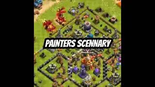SCENNARY IN JUST 1100 GEMS in clash of clans | Don't miss this out #coc #scennary #free