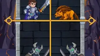 Rescue Hero Gameplay Pull The Pin All Game Level Solution- Mobile Game