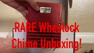 (OLD VID) Unboxing RARE Wheelock 712P-24 Chime!