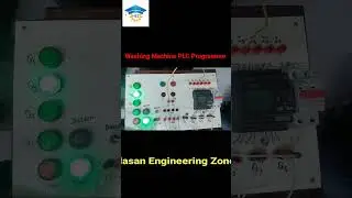 Washing Machine PLC Programme #shortvideo #electronic