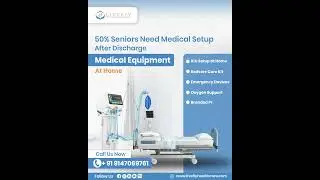 After hospital discharge, the right medical setup can make recovery safer and smoother.