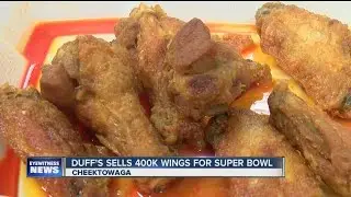 Duff's sells 400K wings for Super Bowl