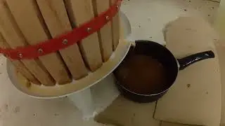 Pressage des pommes du rucher de Sivry
