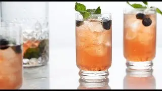 Blueberry Mint Mocktail