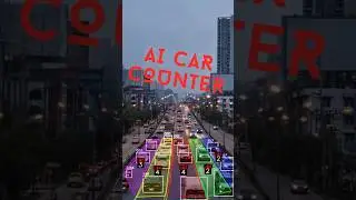 &ldquo;AI Traffic Monitor 🚦 Real-Time Car Detection & Counting! | Smart City Tech  #shorts