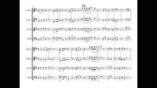 Weait 0417 di Lasso Echo Song for double reed ensemble (1'21)