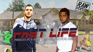 MILLICHAB X F4T G4D - FAST LIFE /LYRICS VIDEO/ (Raw Version)