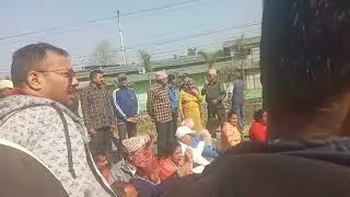 चितवनमा दूध उत्पादक किसानहरूको आन्दोलन