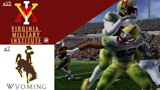 NCAA Football 06 Dynasty | Week 2 Game 1 | #15 VMI Keydets @ #7 Wyoming Cowboys
