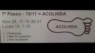 7º Passo ( SERVIÇO) com Santo Antônio para o ano novo . Dia semanal de devoção a Santo Antônio.