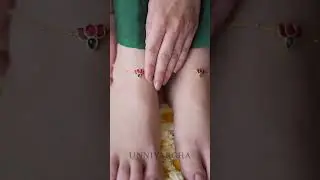 SILVER KUNDAN LOTUS ANKLET